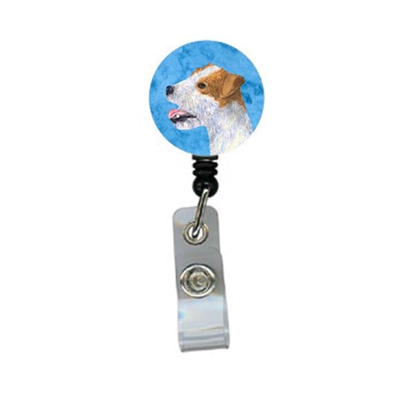 Teachers Aid Jack Russell Terrier Retractable Badge Reel Or Id Holder With Clip TE951151